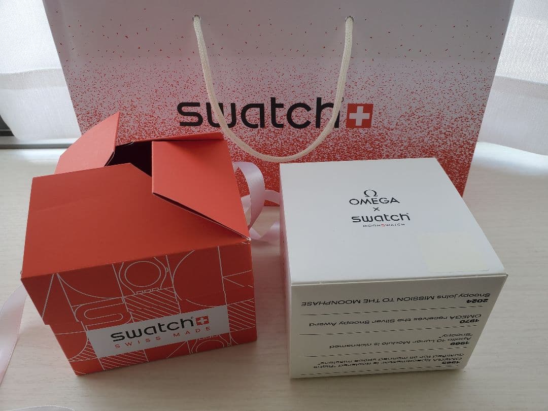 Omega x Swatch MoonSwatch ホワイト