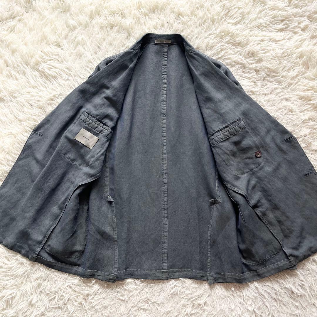 <美品>BOGLIOLI K.JACKET グレー ダブル ジャケット 50