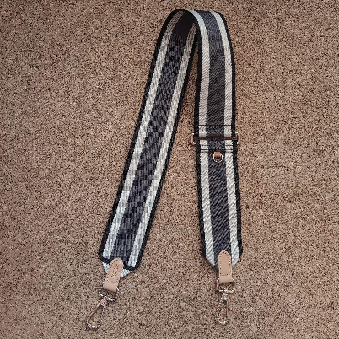 GOOD GRIEF!/グッド グリーフ　Border Belt(6cm)グレー