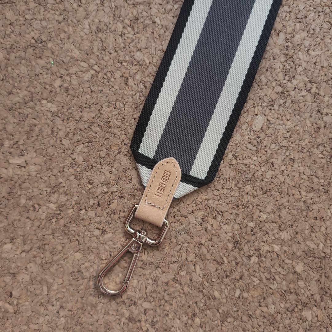 GOOD GRIEF!/グッド グリーフ　Border Belt(6cm)グレー