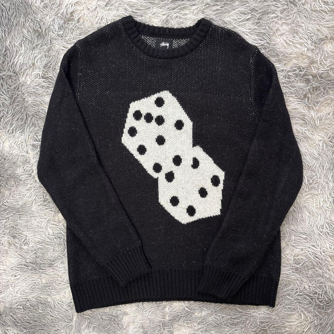 STUSSY DICE MAHAIR SWEATER ニット