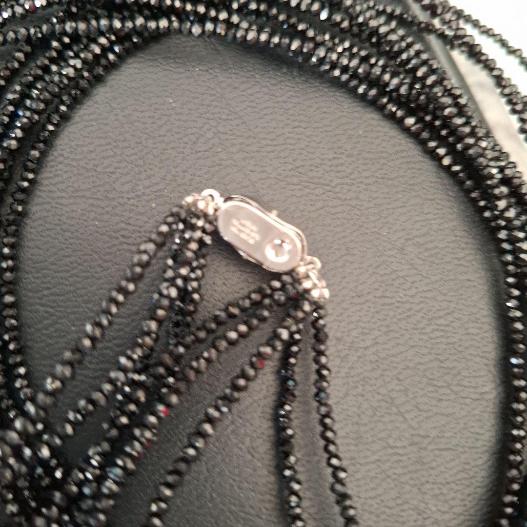 L*a様 ブラックスピネルネックレス