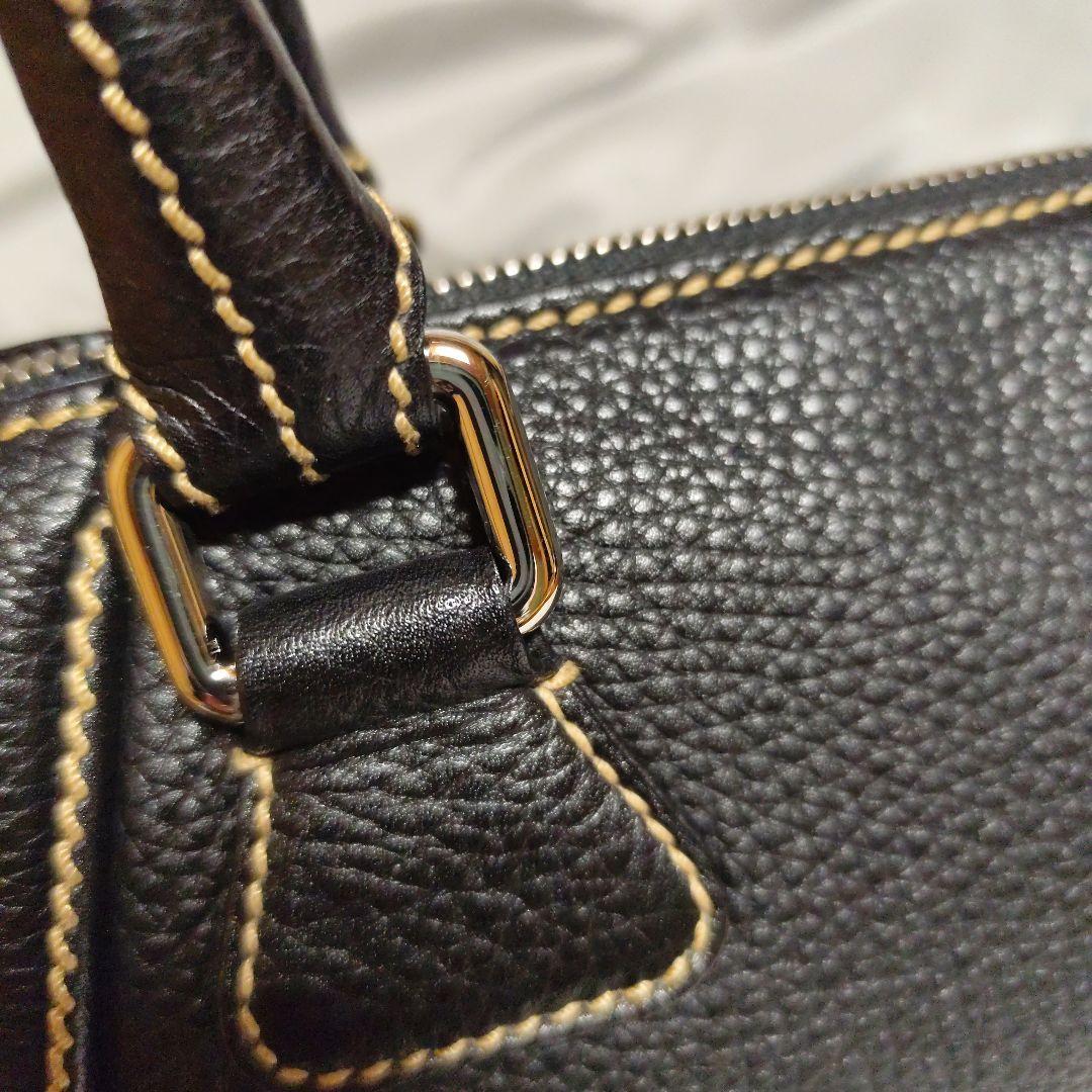 CHANEL ブラックレザー ミニボストン