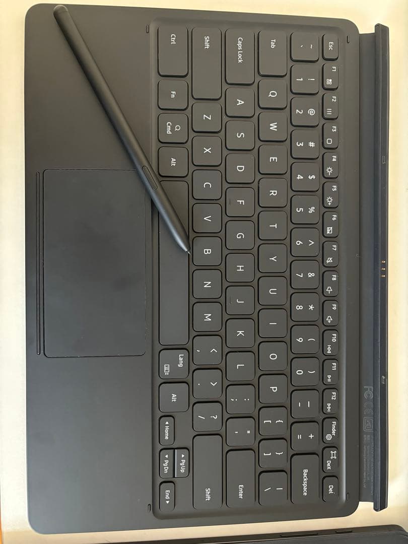 【美品】Galaxy Tab S8+(日本版) 純正キーボードカバー 純正ペン