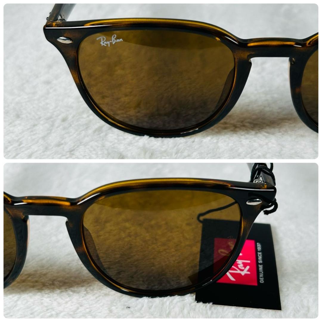 RayBan レイバン サングラス パントスシェイプ ダークブラウン