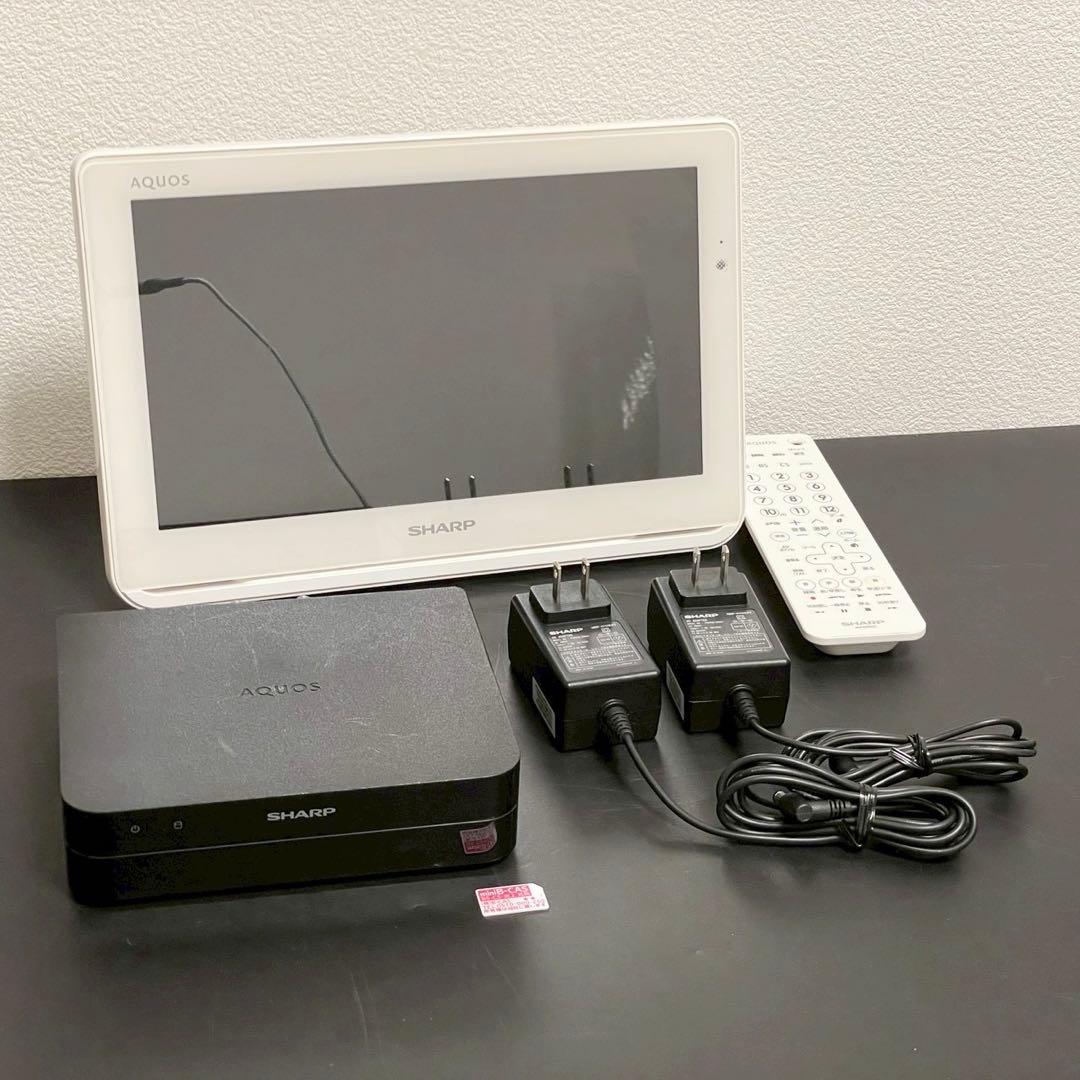 SHARP ポータブル液晶テレビ AQUOS 2T-C12AF 防水