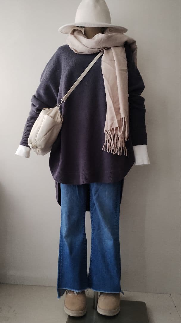 るんるんば様 C6884 スウェット×スカートコーデ