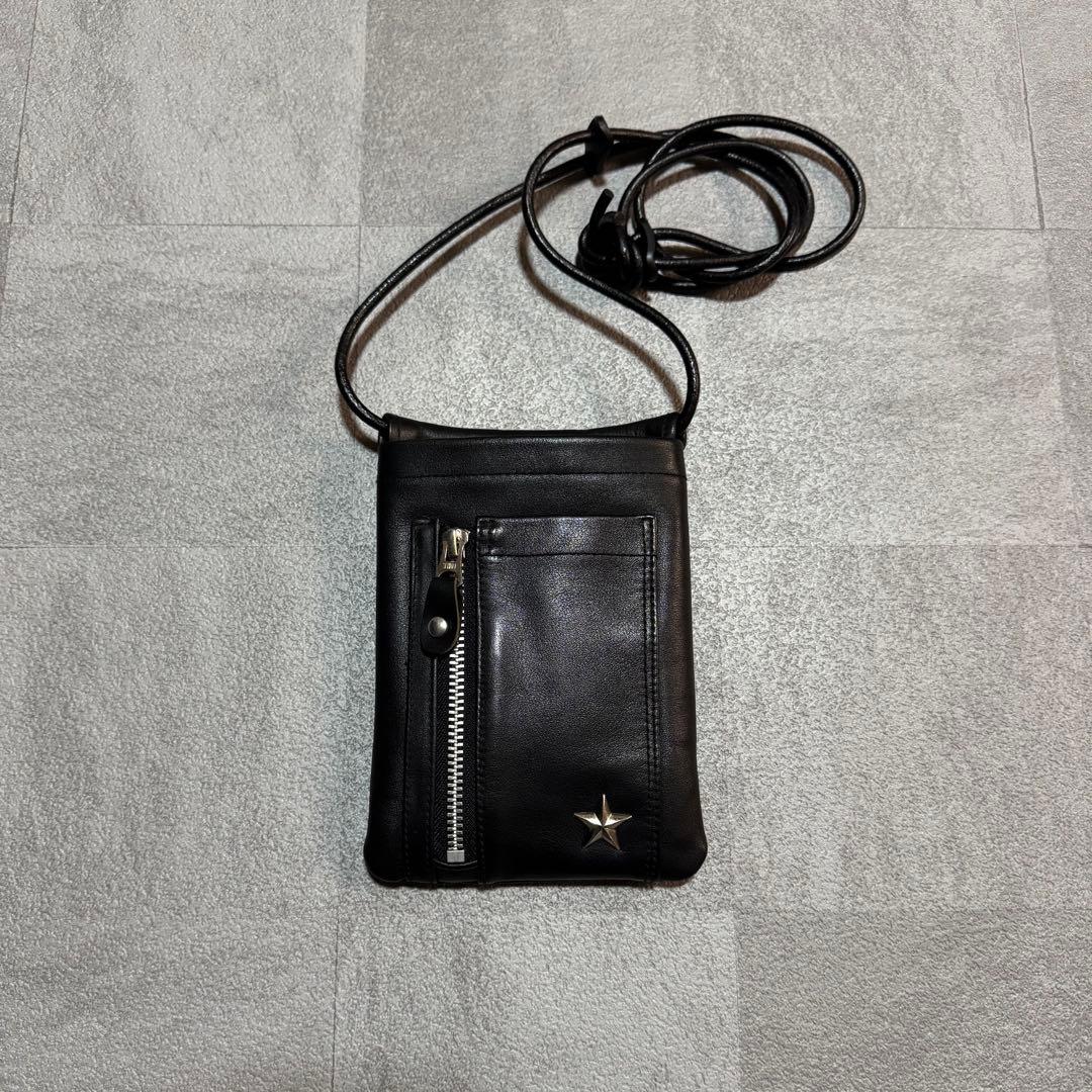 Schott ONE STAR SACOCHE ショット サコッシュ ブラック