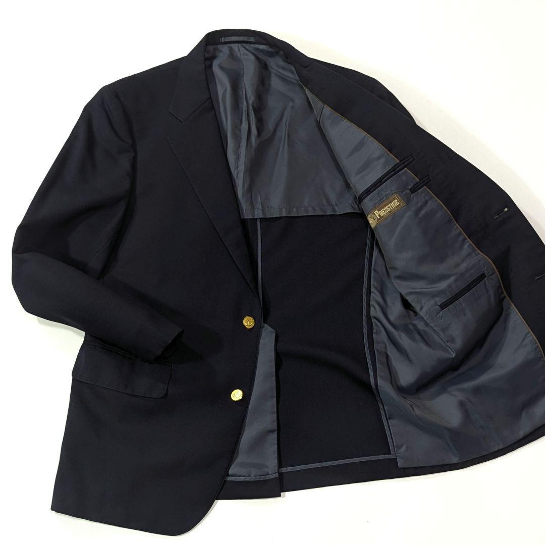 超高級★極美品　J.PRESS テーラードジャケット　紺ブレザー　金ボタン