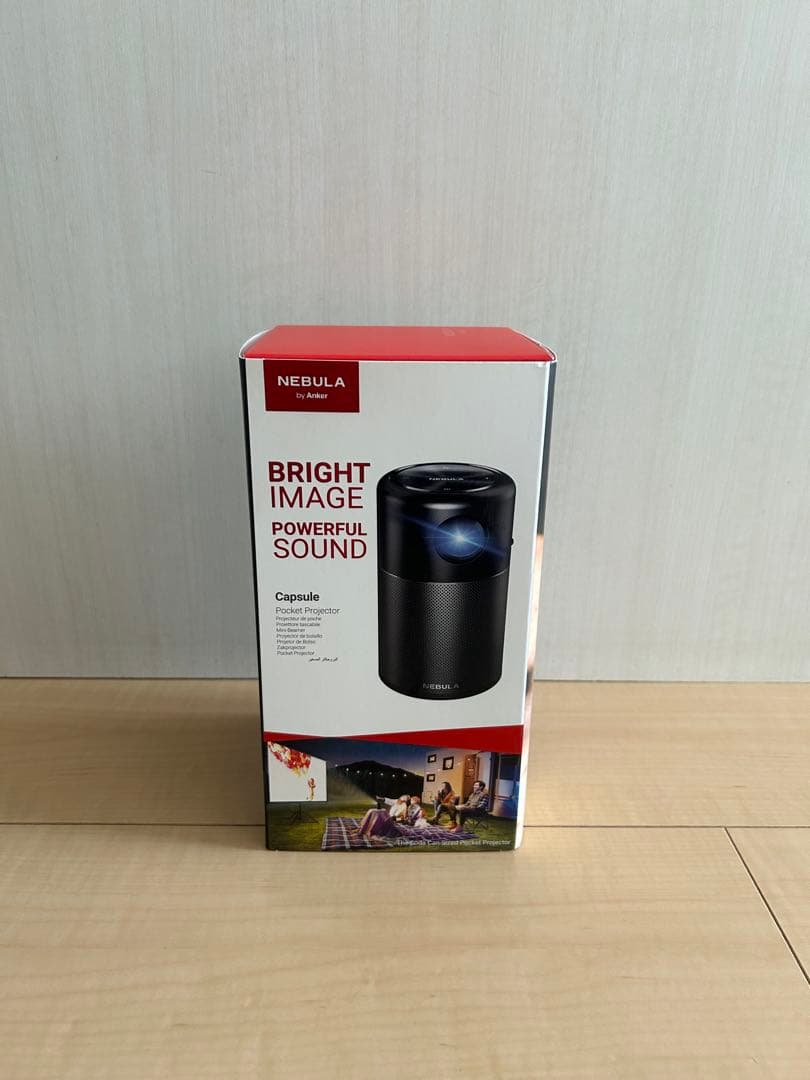 NEBULA Capsule プロジェクター 本体 ブラック