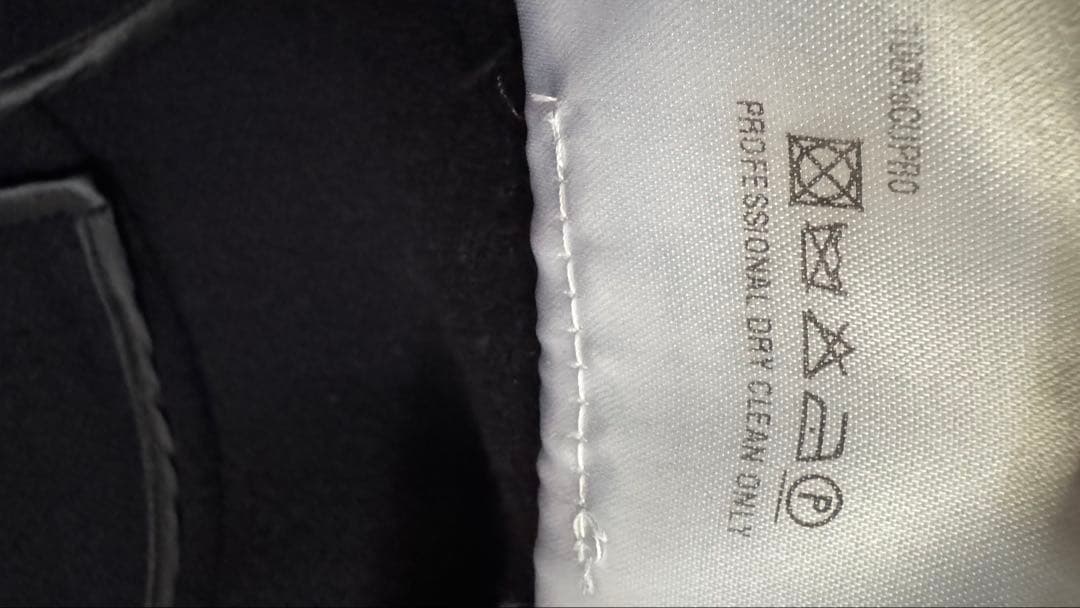 美品　カルーゾ　CARUSO ネイビー ウール ダブルブレスト ピーコート 48