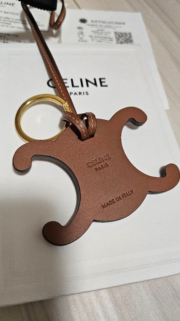 mai　セリーヌ　トリオンフ　チャーム　キーホルダー