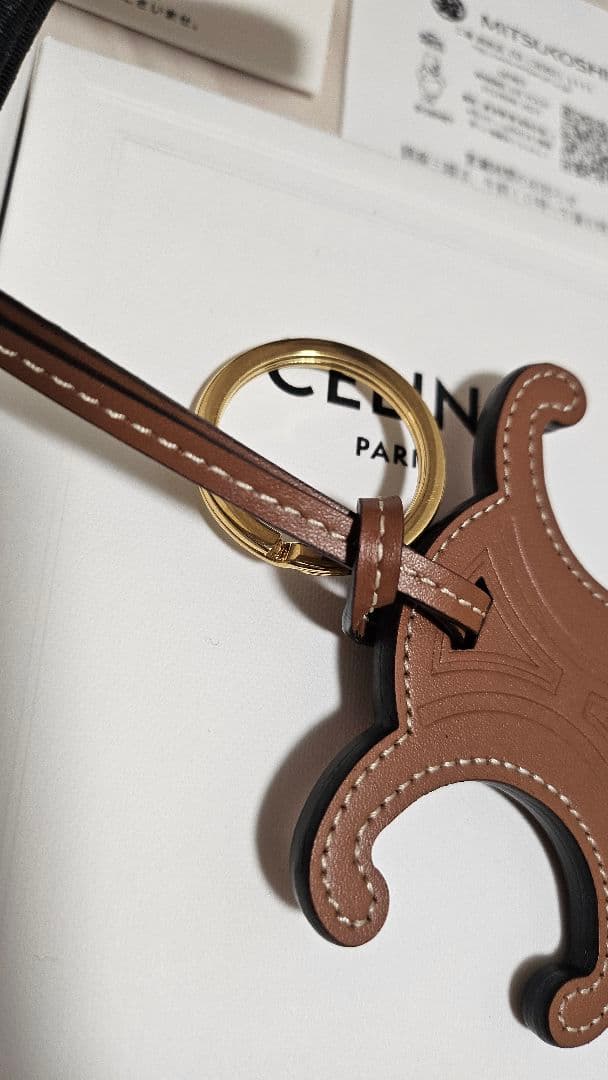 mai　セリーヌ　トリオンフ　チャーム　キーホルダー