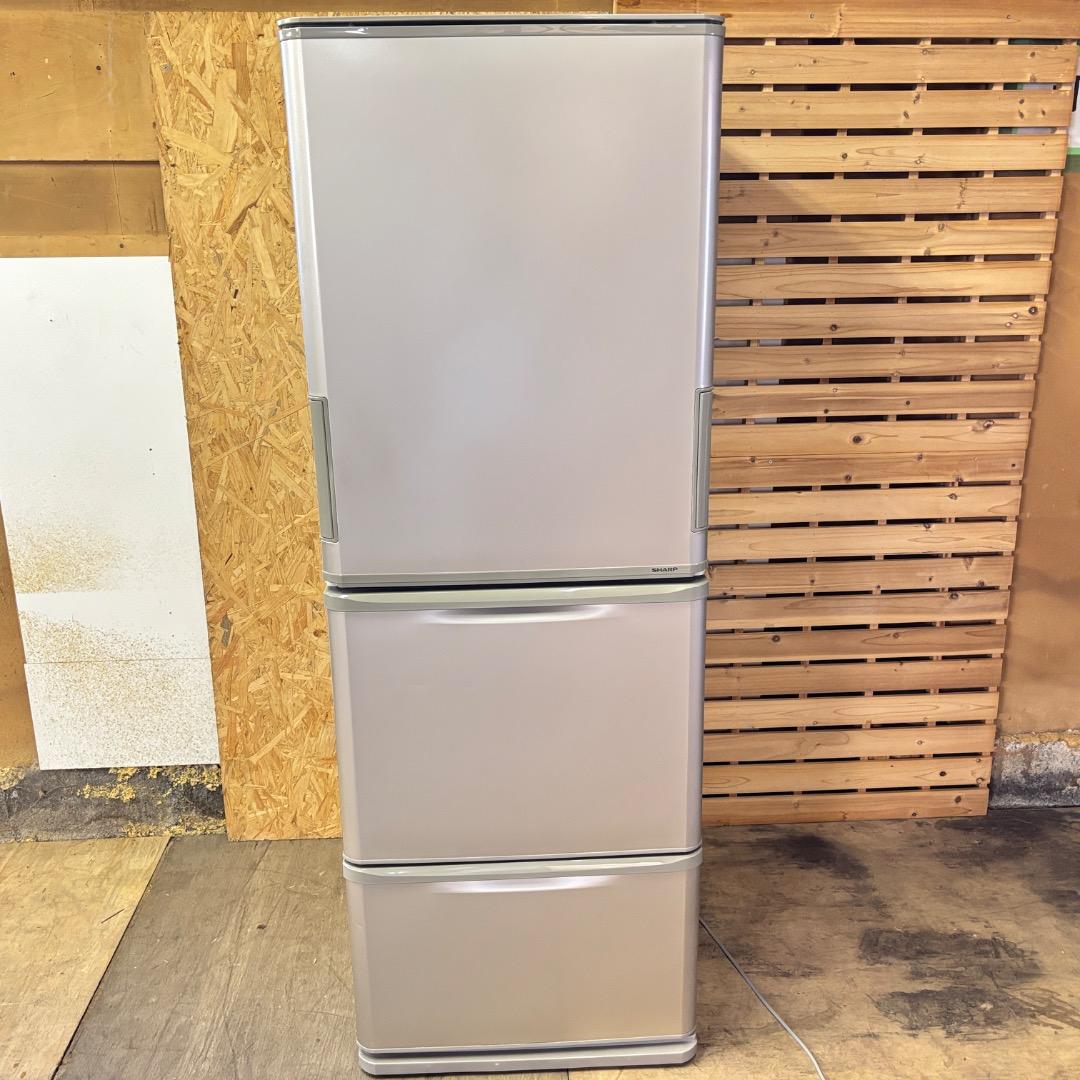 シャープ 冷蔵庫 SJ-W352D-N 両開き 350L 2018年製