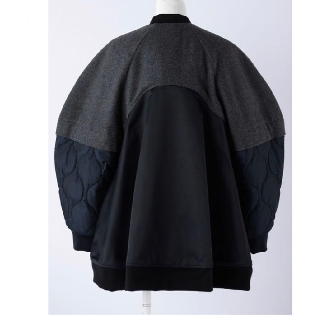 【希少】ENFOLD ブルゾン　36 異素材　アウター　キルティング　ジャケット