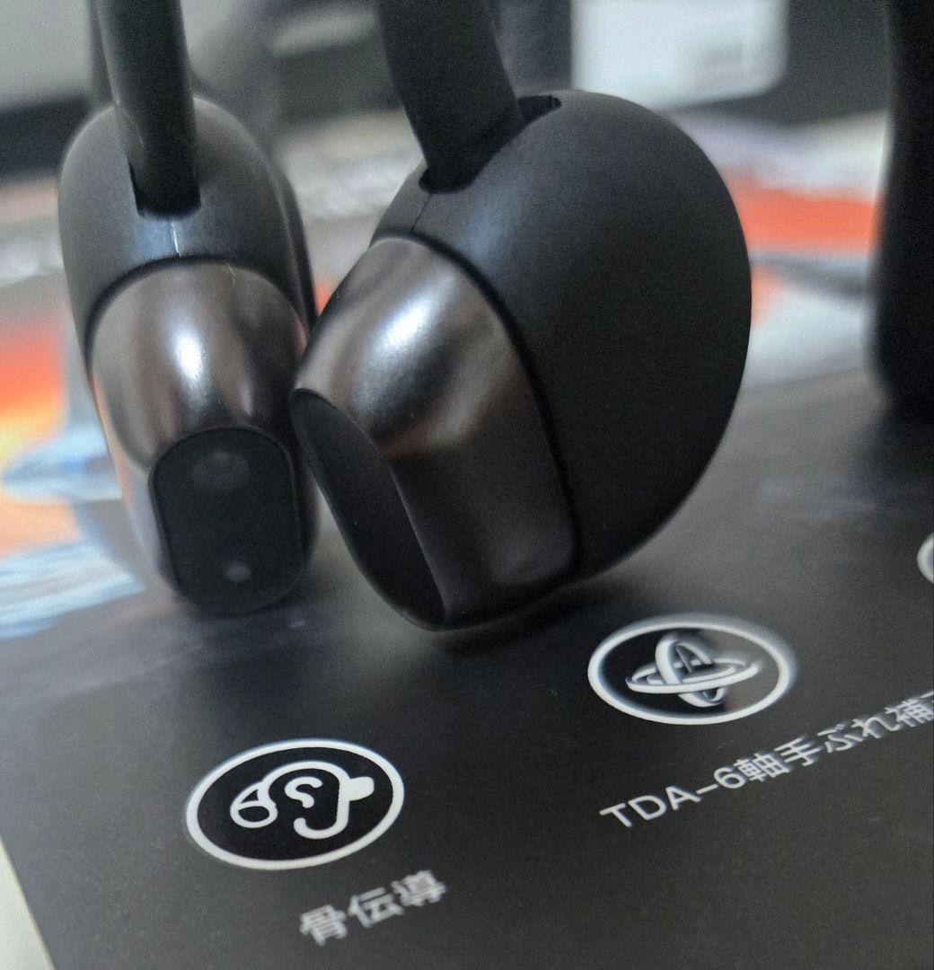 VibeLens MusicCam カメラ付き骨伝導イヤホン