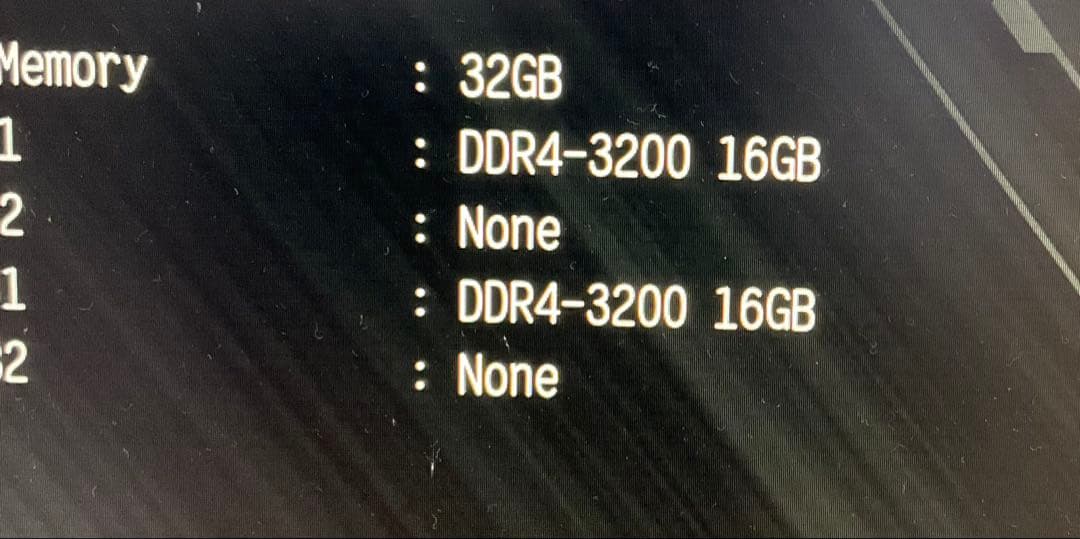 SKhynix 32GB(16x2) DDR4 メモリ PC4-3200AA