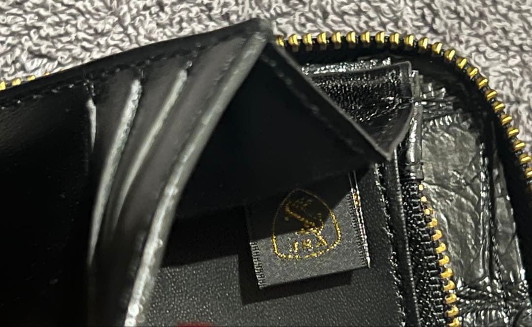 クロコダイル 本革 JRA オーガナイザー 手提げバッグ 財布