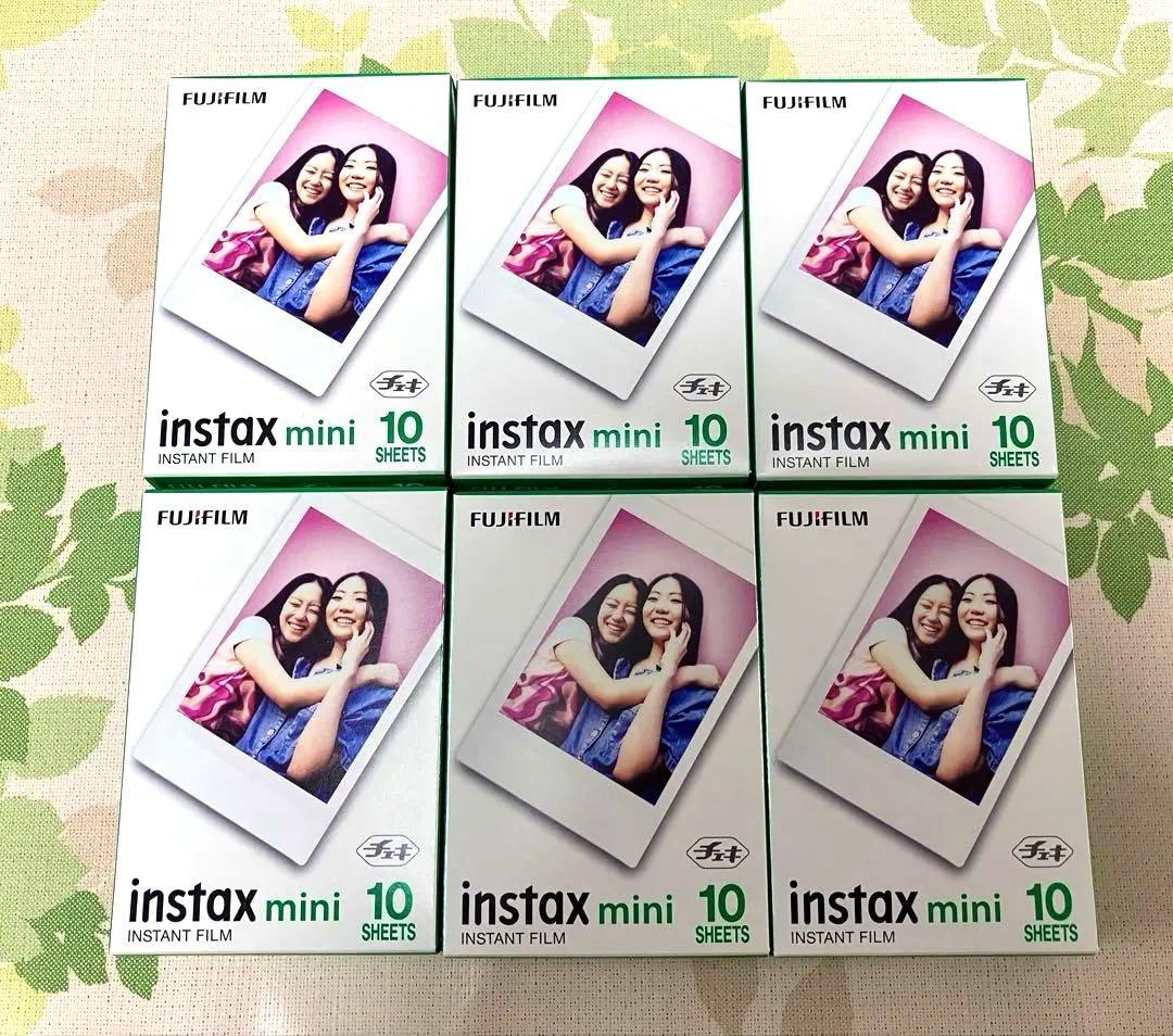 FUJIFILM instax mini チェキフィルム 10枚入 60枚✨