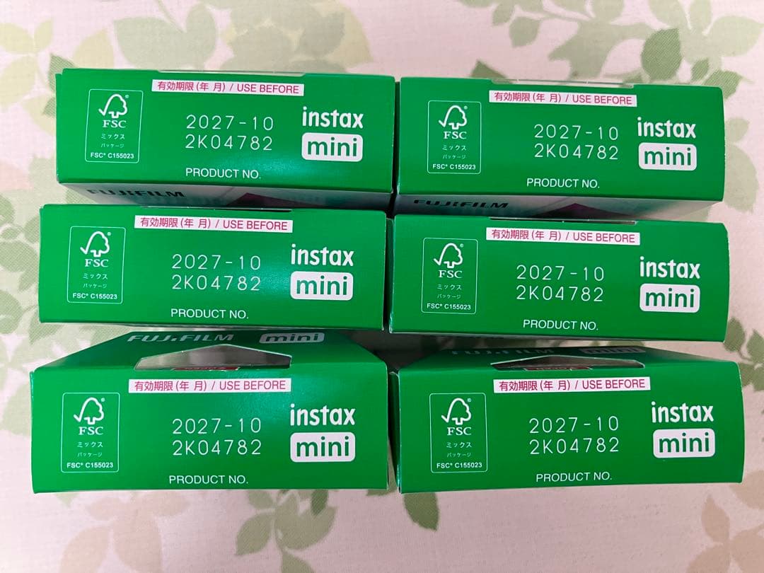 FUJIFILM instax mini チェキフィルム 10枚入 60枚✨