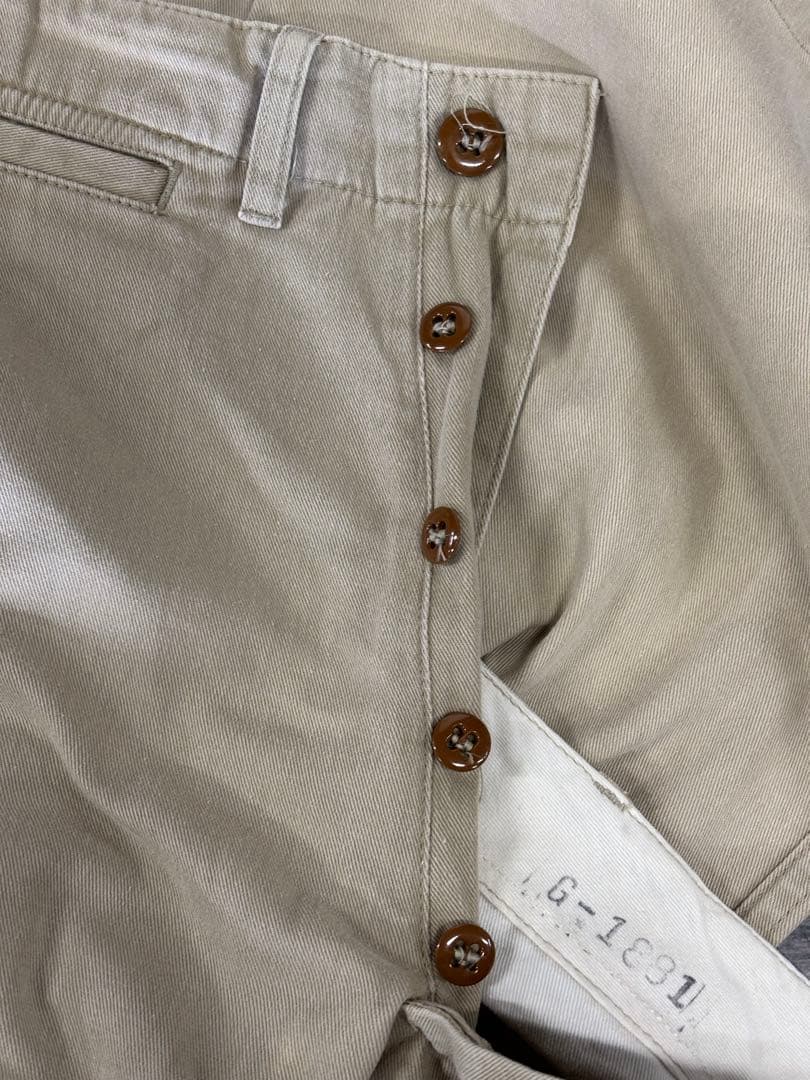 50s US.ARMY M-45 チノトラウザーパンツ 実物32×34 ベージュ