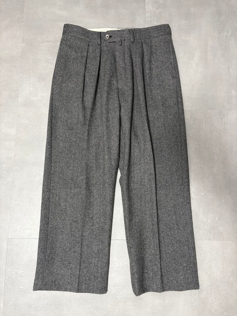 【NEAT】ヘリンボーン スラックス