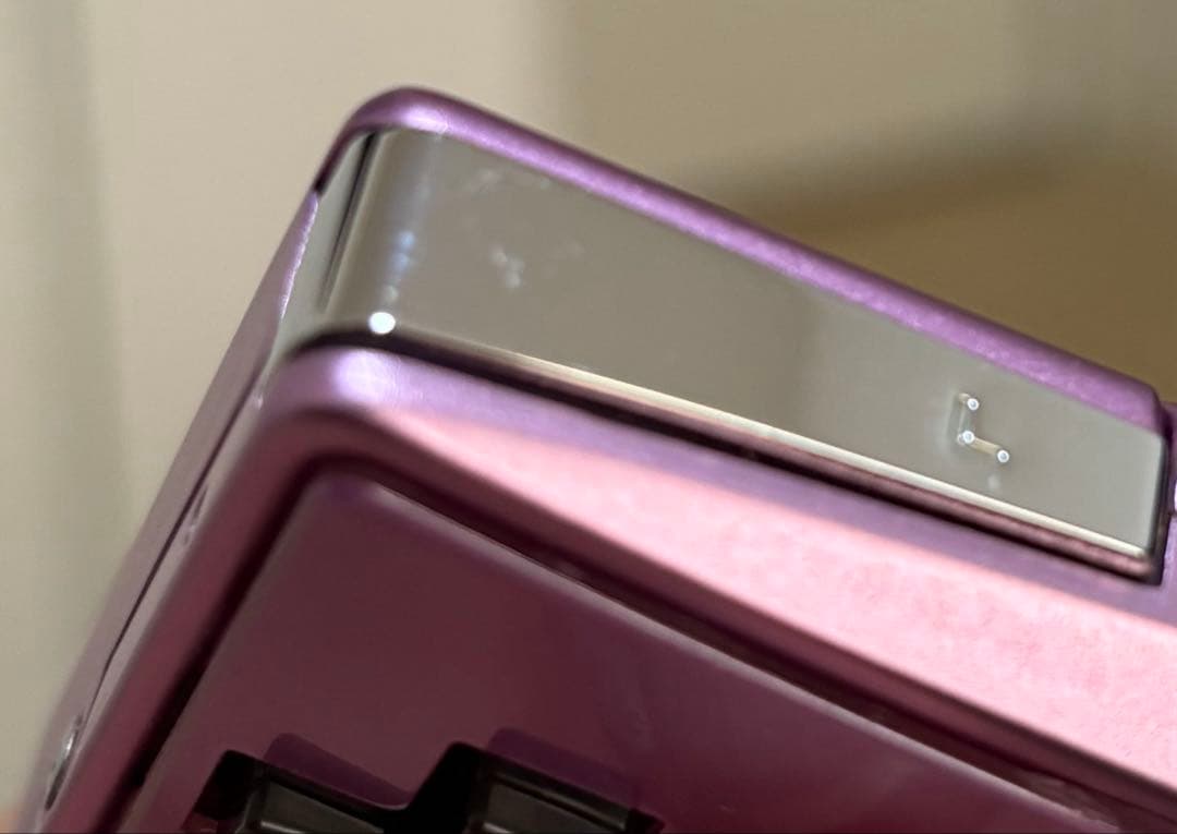 ゲームボーイ　ミクロ　パープル　箱説明書付き