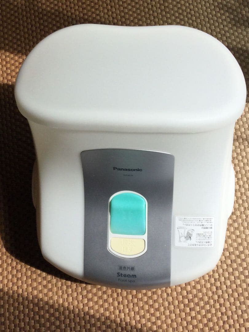 パナソニック スチームフットスパ 遠赤外線ヒーター付 EH2862P-W（白）