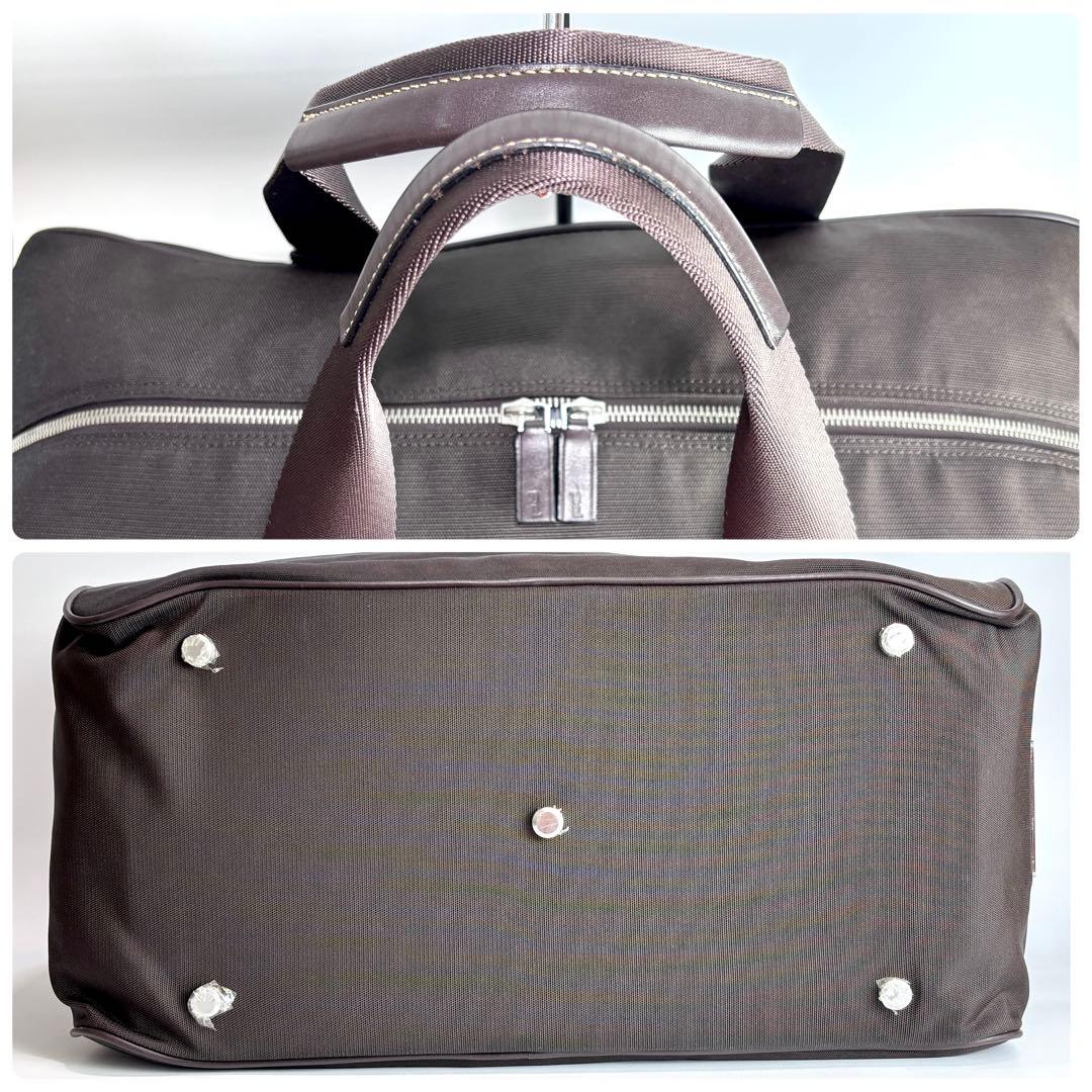 【極美品】 ポルシェデザイン ボストンバッグ ナイロン レザー