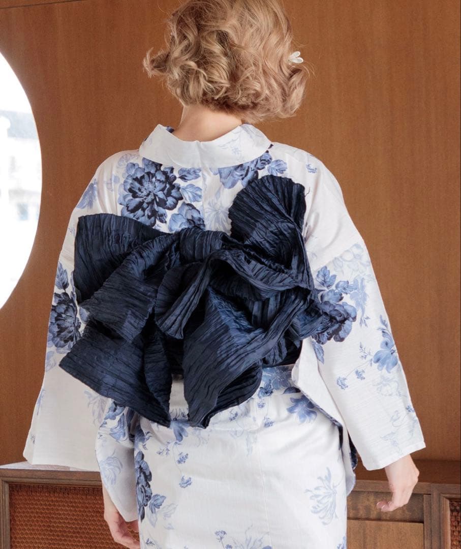 Dita 1人で着られる浴衣　＜水彩の勿応草色＞