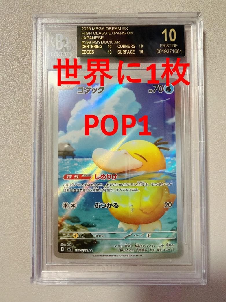 POP1!! BGS10 ブラックラベル コダック AR 199/193
