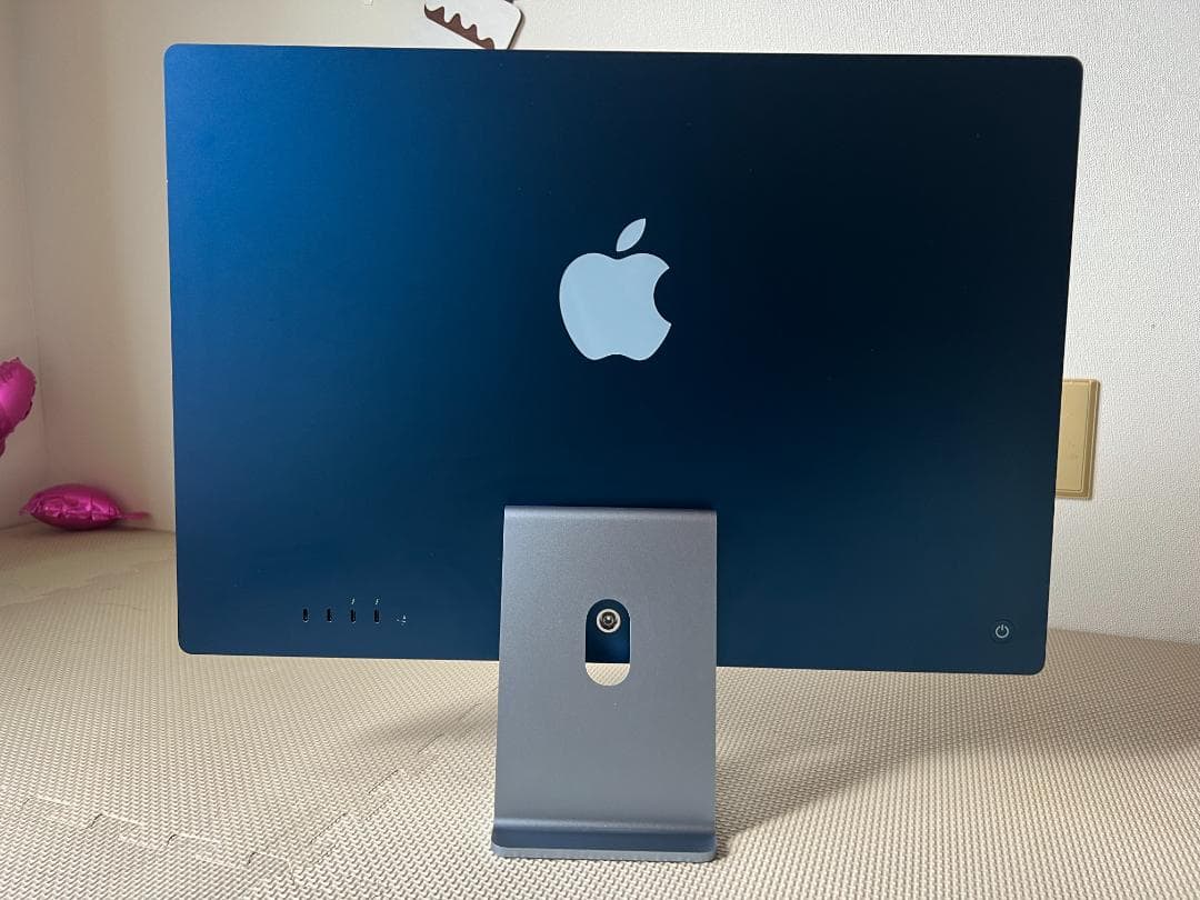 iMac 24インチ M1 8CPU/8GPU 16GB 512GB ブルー