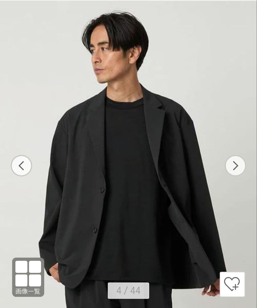 極美品★ユナイテッドトウキョウ　360° リラックス 2ボタン ジャケット　S