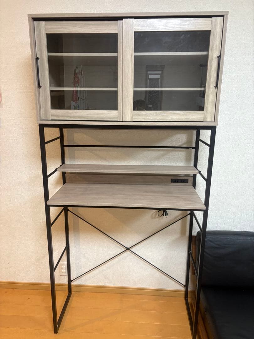 【直接取り引き限定・ニトリ】　　　　　ヴィンテージテイスト　ゴミ箱上ラック