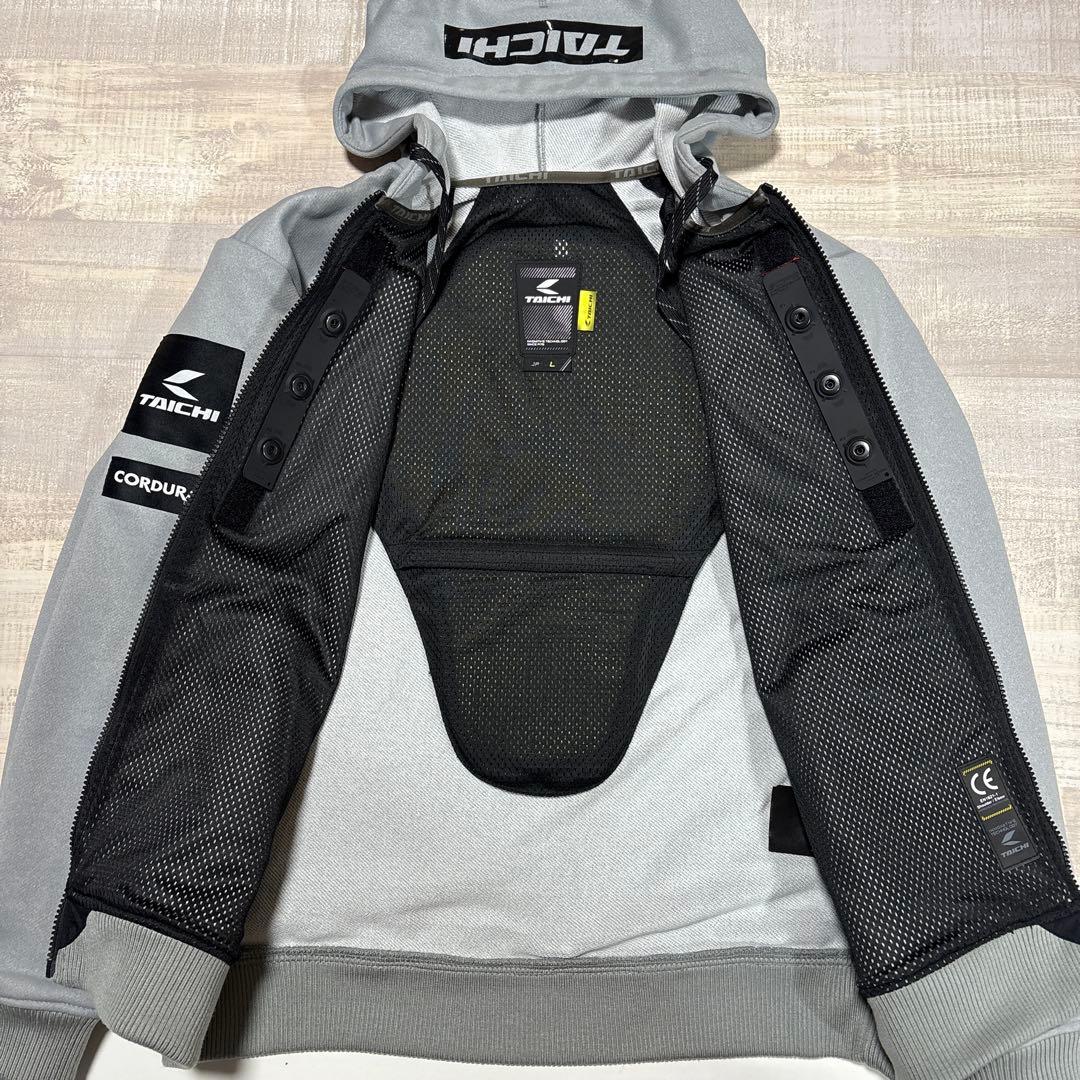 RSタイチ★コーデュラ★フーディ★ジャケット★プロテクター付き【メンズサイズL】