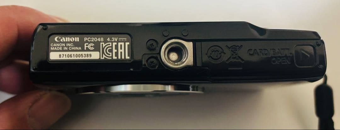 【美品 動作確認済】CANON IXY120 ブラック