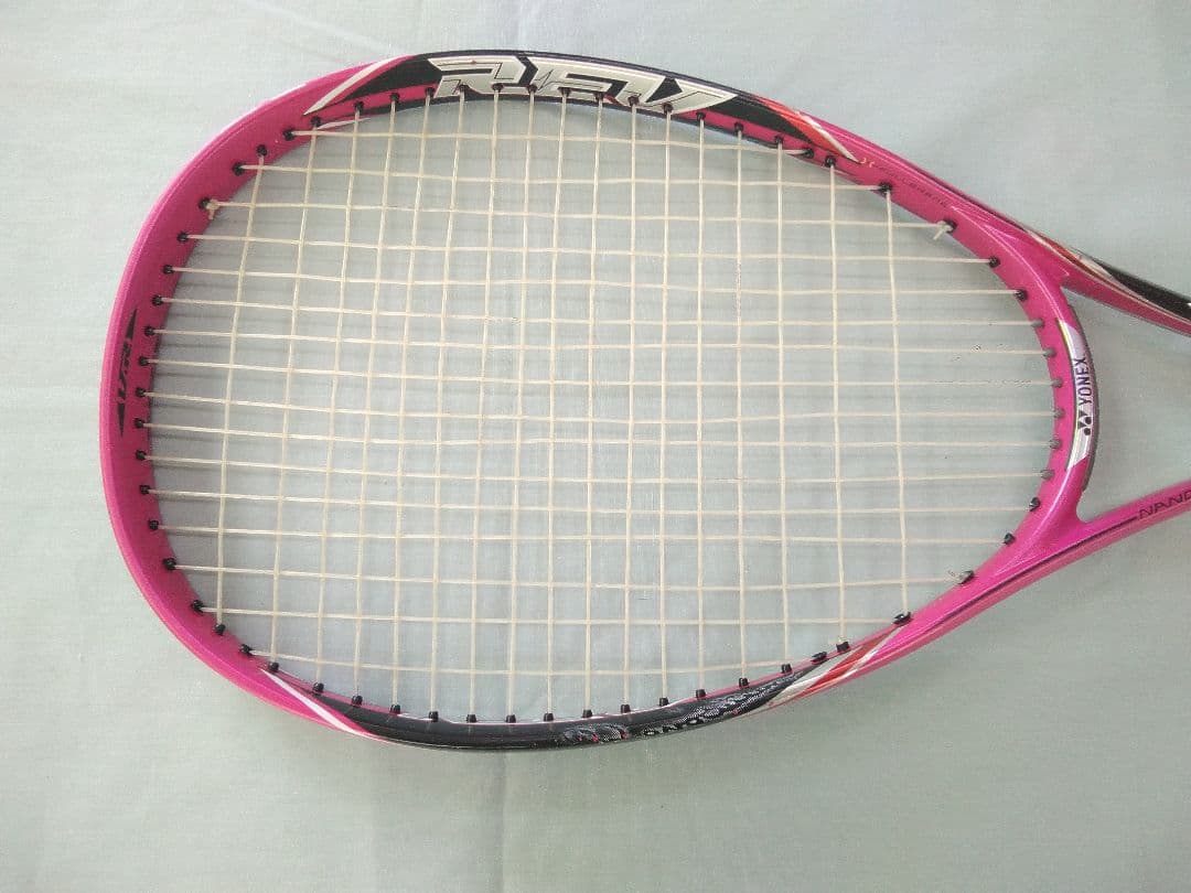 【希少】ヨネックス　ナノフォース8v REV マゼンタ　ソフトテニスラケット
