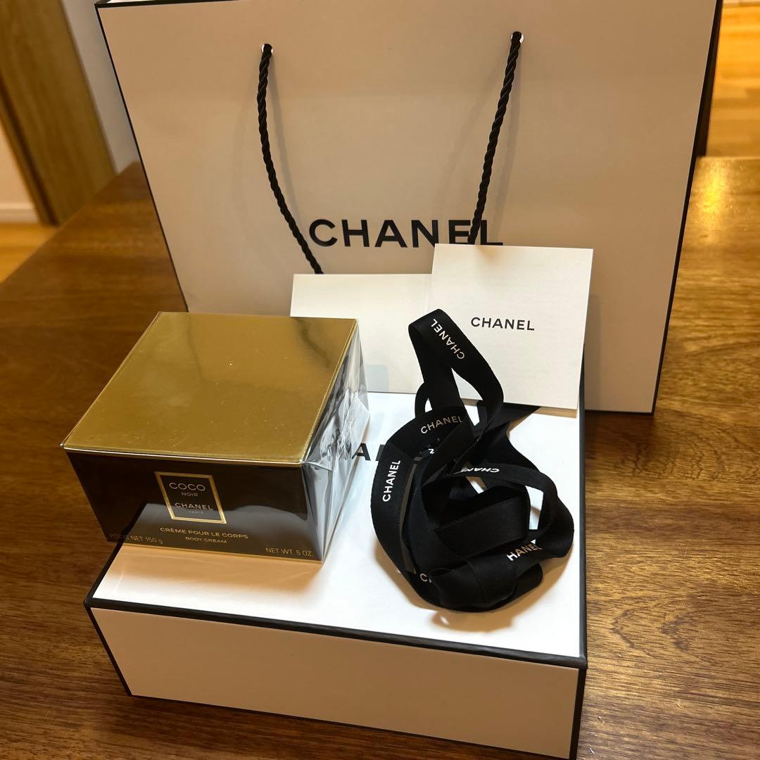 シャネル ココ ヌワール ボディ クリーム⭐︎ギフトBOX一式付き