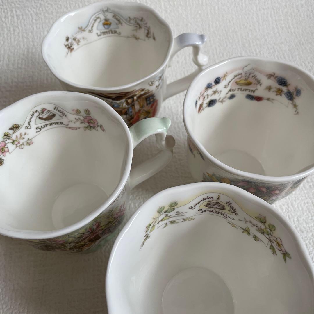 ロイヤルドルトン　  マグカップ春夏秋冬