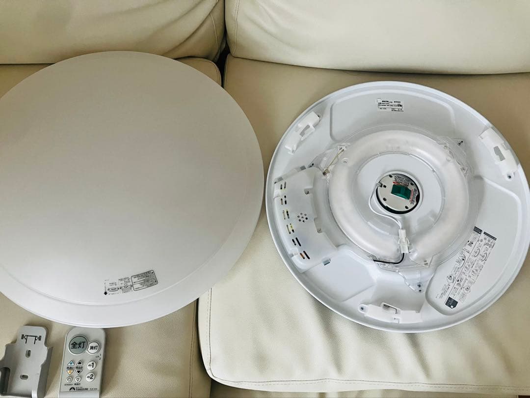 美品　あかりの滝住GB87060 照明　LEDシーリングライト2セット