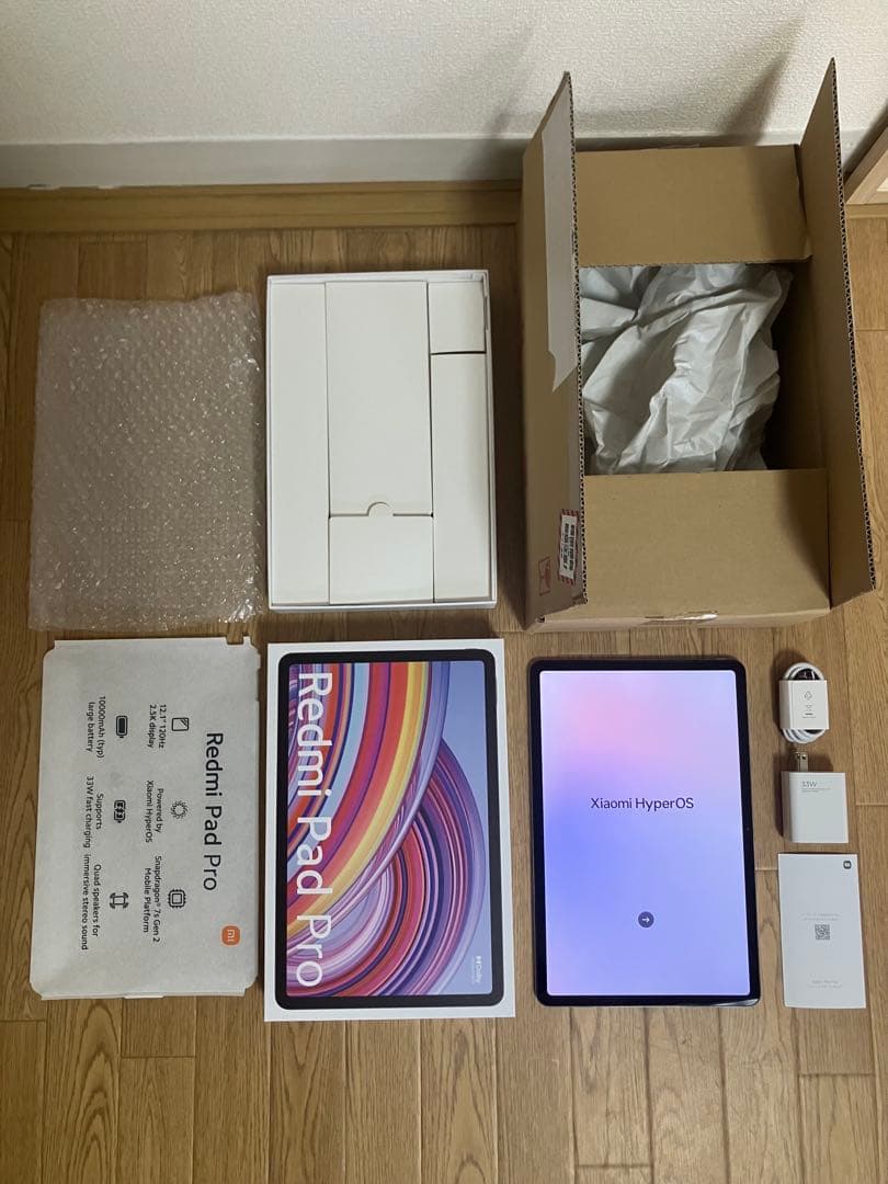 ￼新品同様に近い●Redmi Pad Pro 6GB+128GBオーシャンブルー