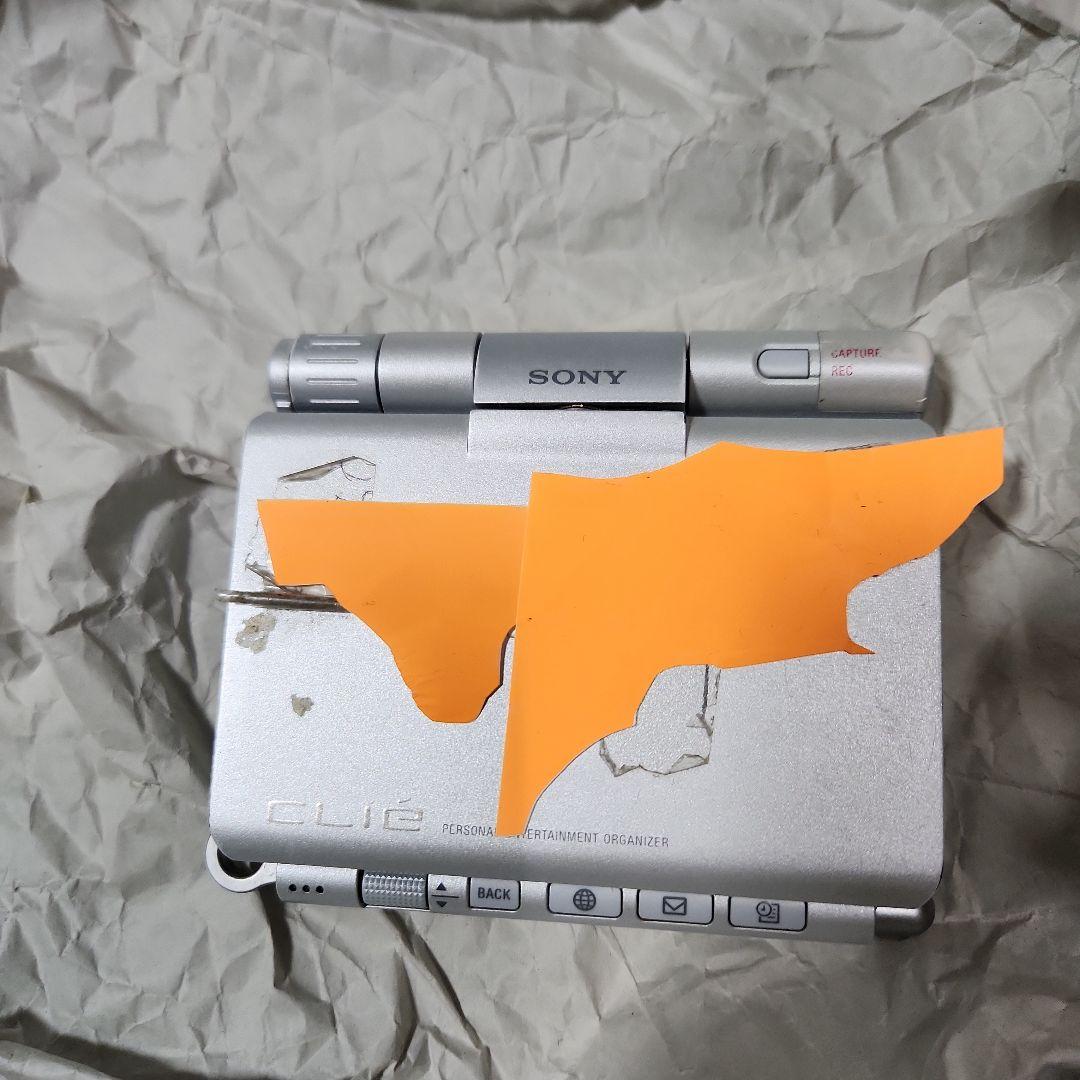 Sony CLIE PEG-UX50通電バッテリー可のみ確認