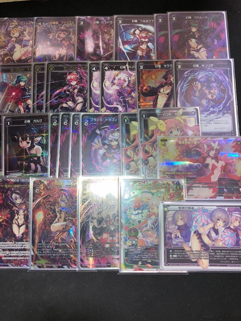 ウィクロス ウリス ほぼフルホイル デッキ wixoss