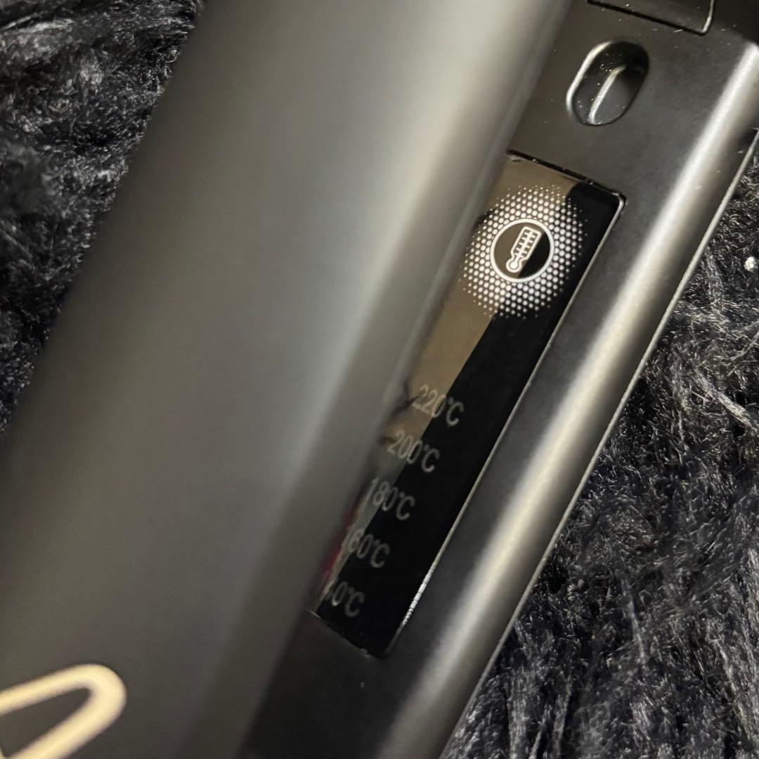 絹女 KINUJO ヘアアイロン wonder widemodel DS200黒