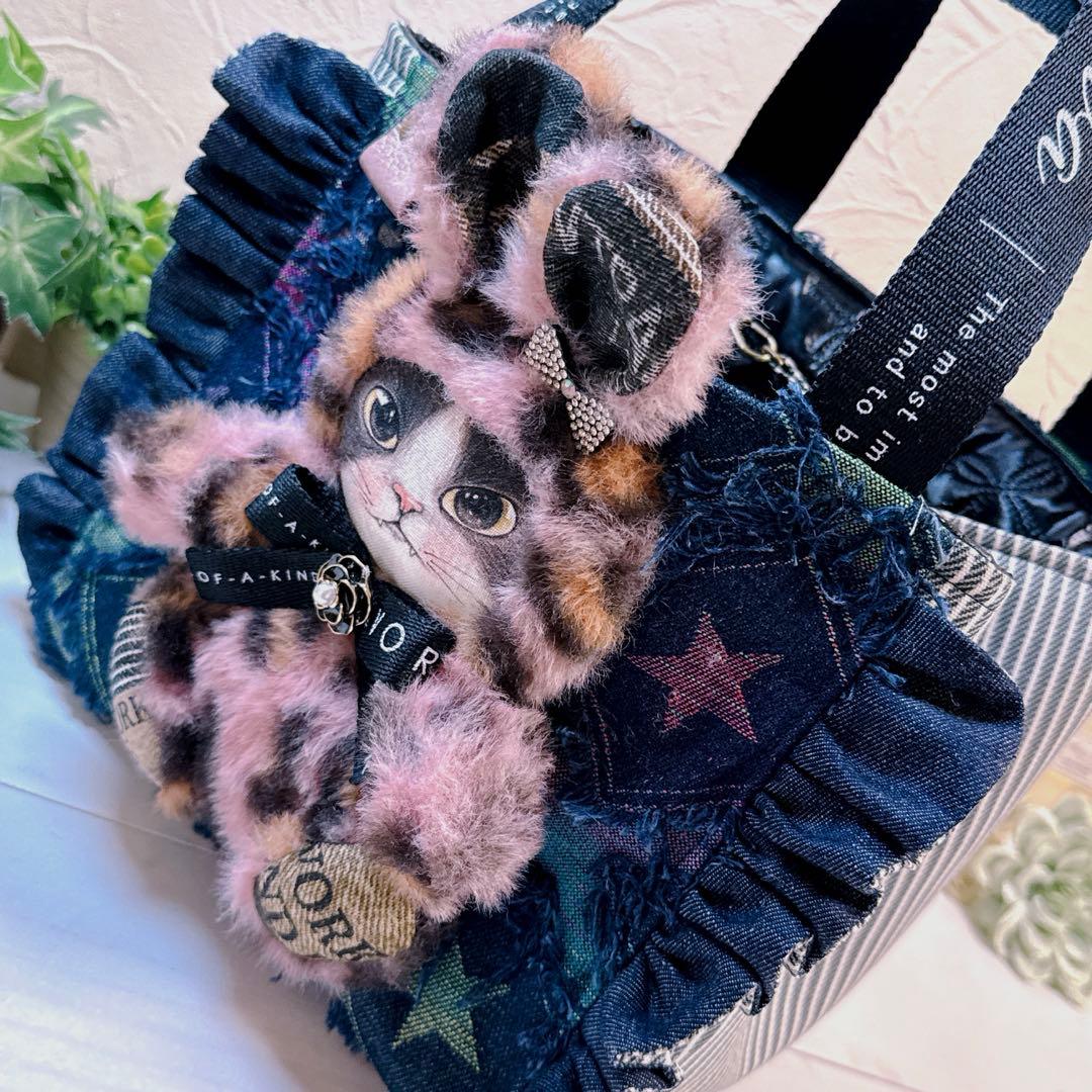 ゆ*ら様 コヤンイサムチョン♡新作♡ジョース君のうさぎ着ぐるみキューブトートバッ