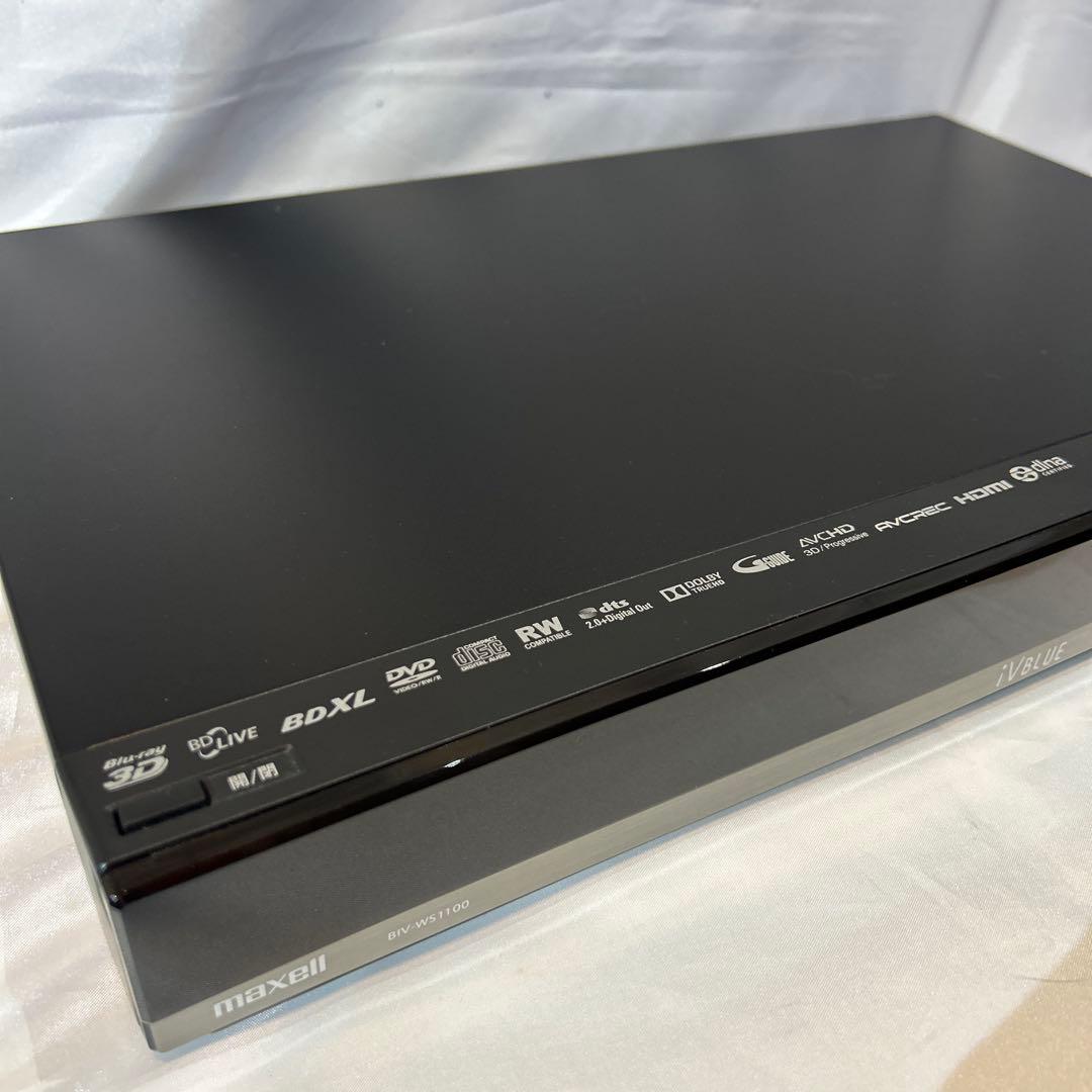 maxell BIV-WS1100 iVDRスロット搭載 BDレコーダー