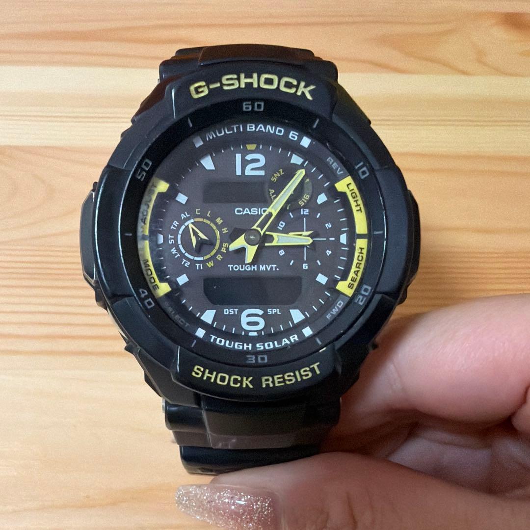 カシオ　G-SHOCK　スカイコックピット　電波ソーラー　GW-3500B