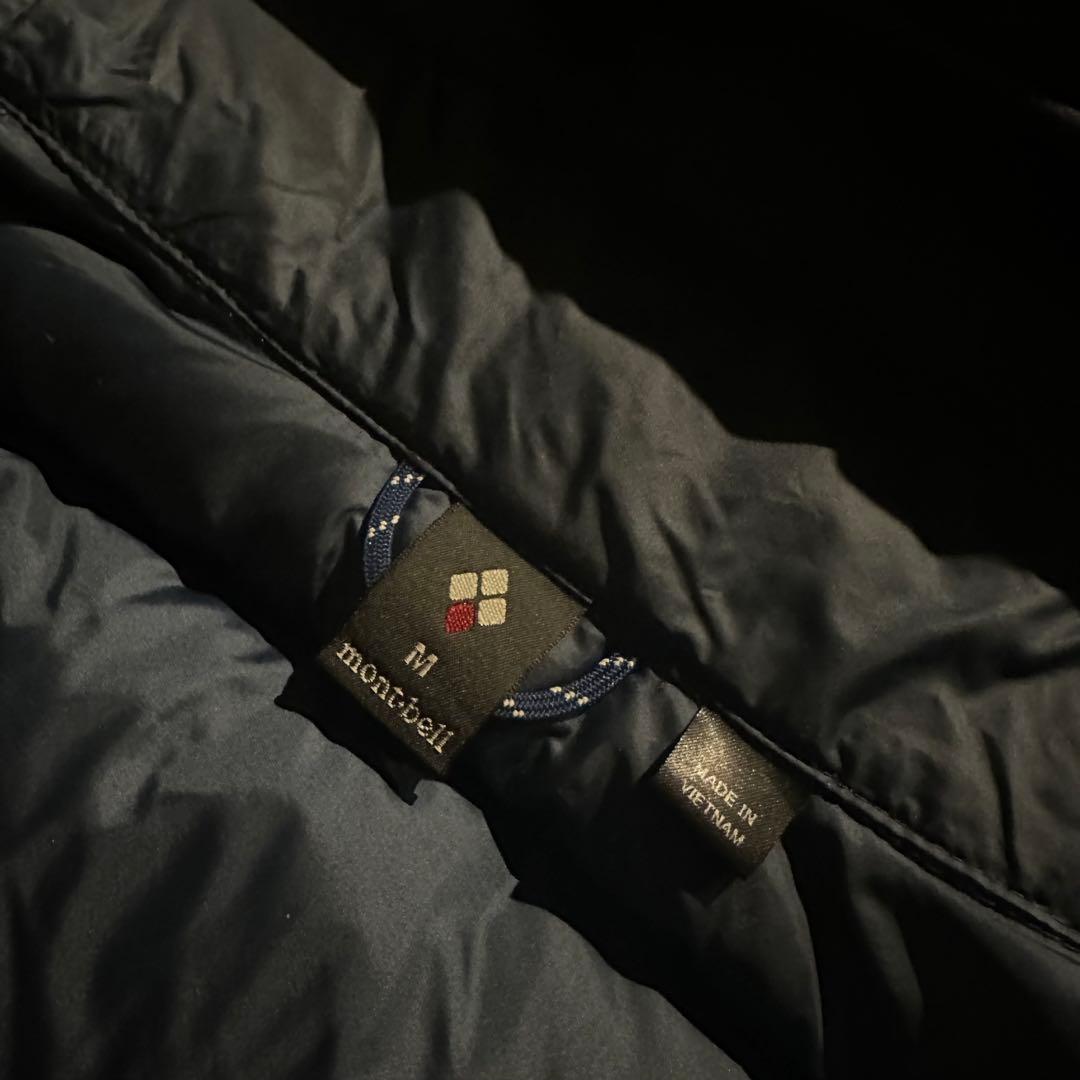 美品❗️】即完モデル！mont-bell パーマフロスト　ライトダウンパーカ 紺