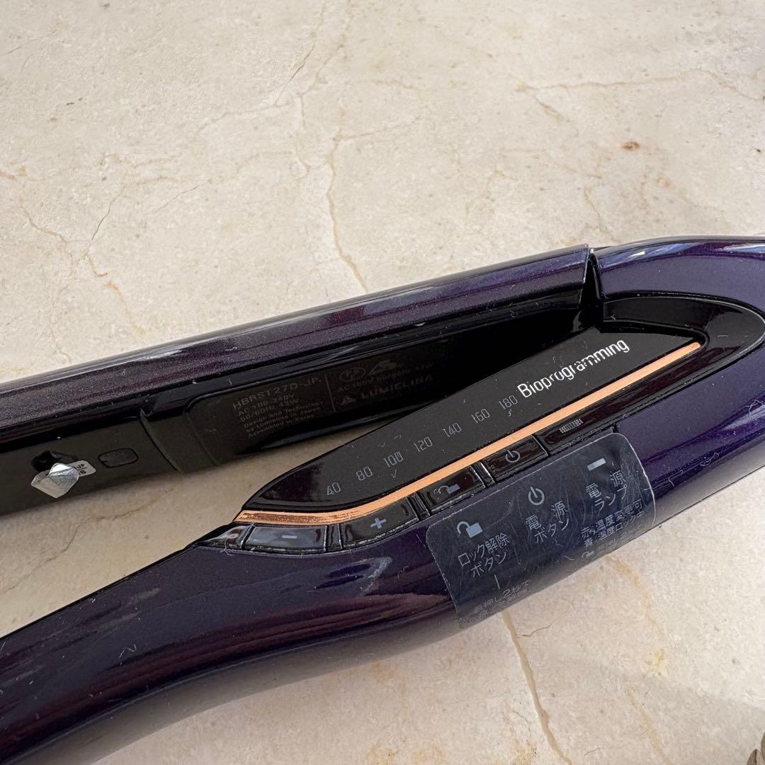 ヘアビューロン27Dplus ストレートアイロン バイオプログラミング