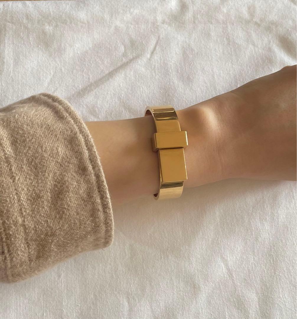 【mac様】レア　CELINE セリーヌ　マンシェット　フィービー　バングルS